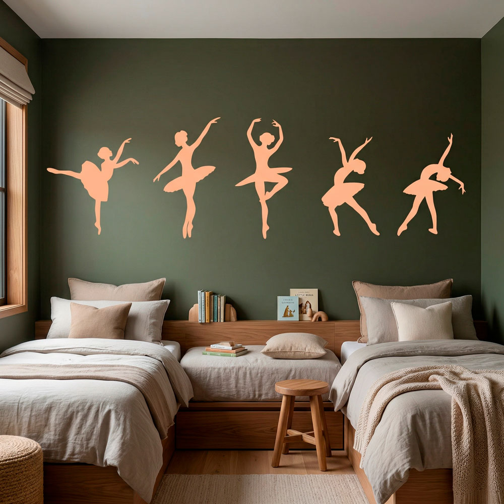 Wall Stickers: Ballet figures