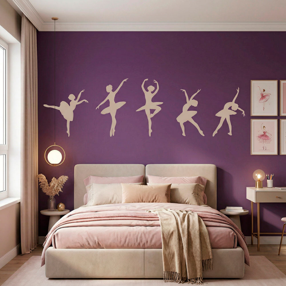 Wall Stickers: Ballet figures