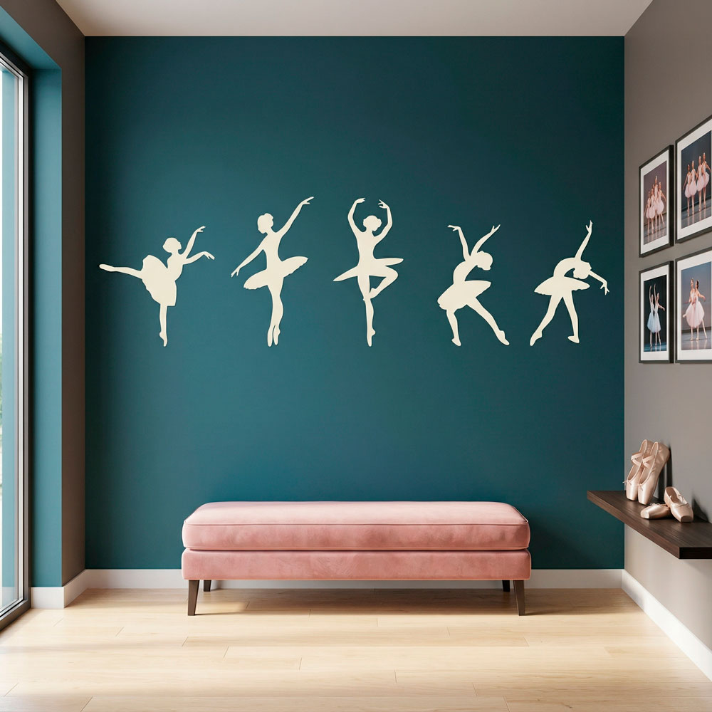 Wall Stickers: Ballet figures