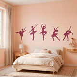 Wall Stickers: Ballet figures 9