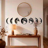 Wall Stickers: Lunar phase 13