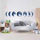 Wall Stickers: Lunar phase 4