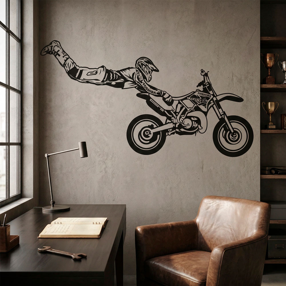 Superman jump motocross 3