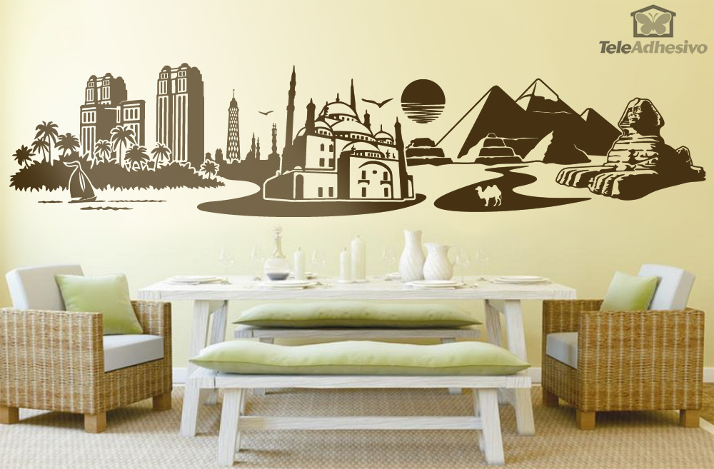 Wall Stickers: Skyline Cairo, Egypt