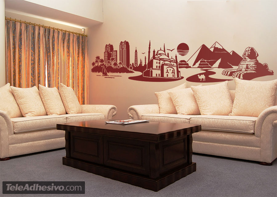 Wall Stickers: Skyline Cairo, Egypt