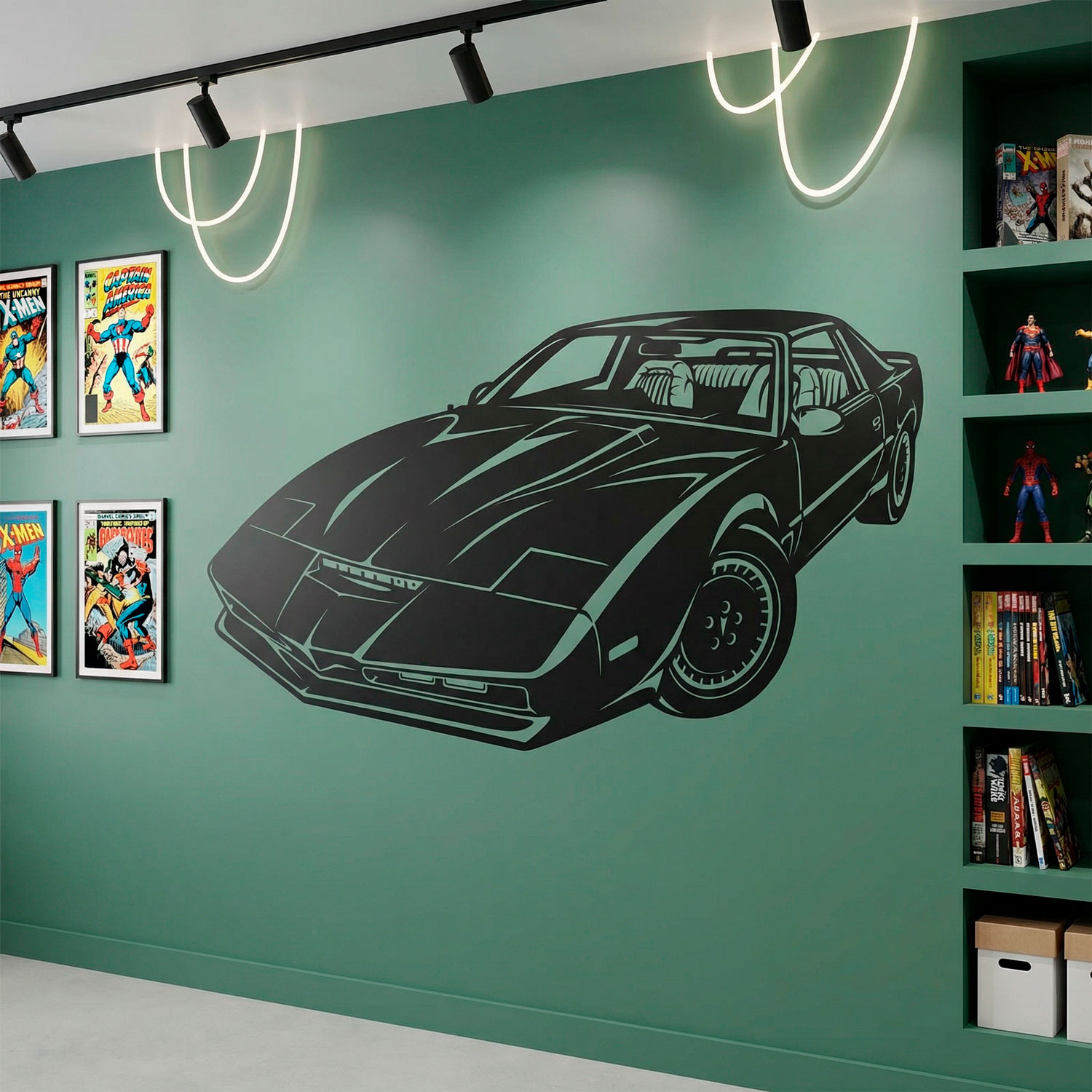 Wall Stickers: Knight Rider Kitt