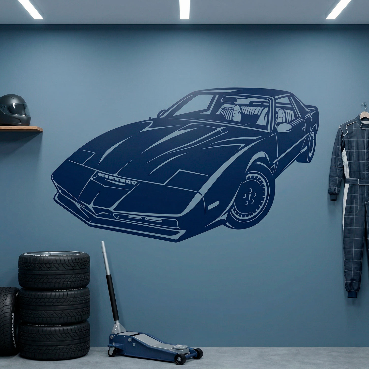 Wall Stickers: Knight Rider Kitt