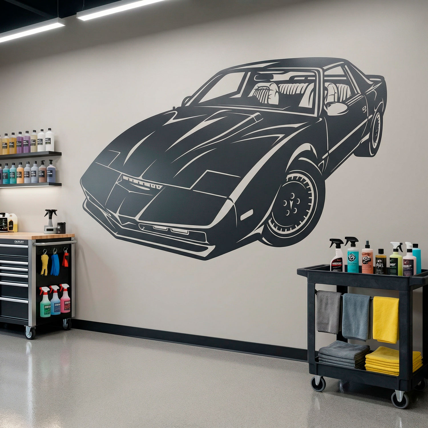 Wall Stickers: Knight Rider Kitt