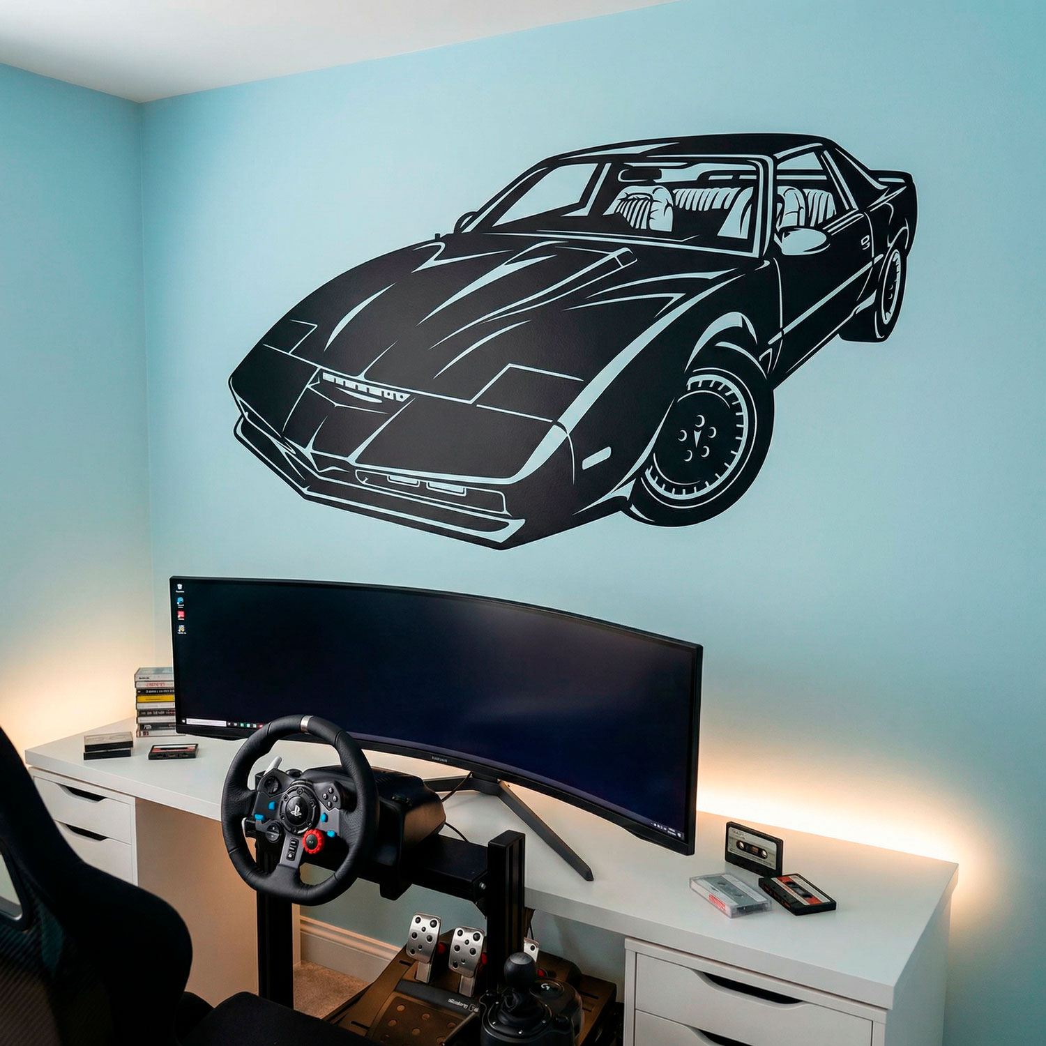 Wall Stickers: Knight Rider Kitt