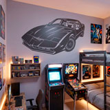 Wall Stickers: Knight Rider Kitt 18