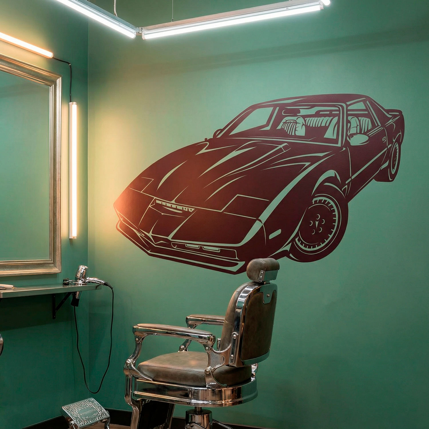 Wall Stickers: Knight Rider Kitt