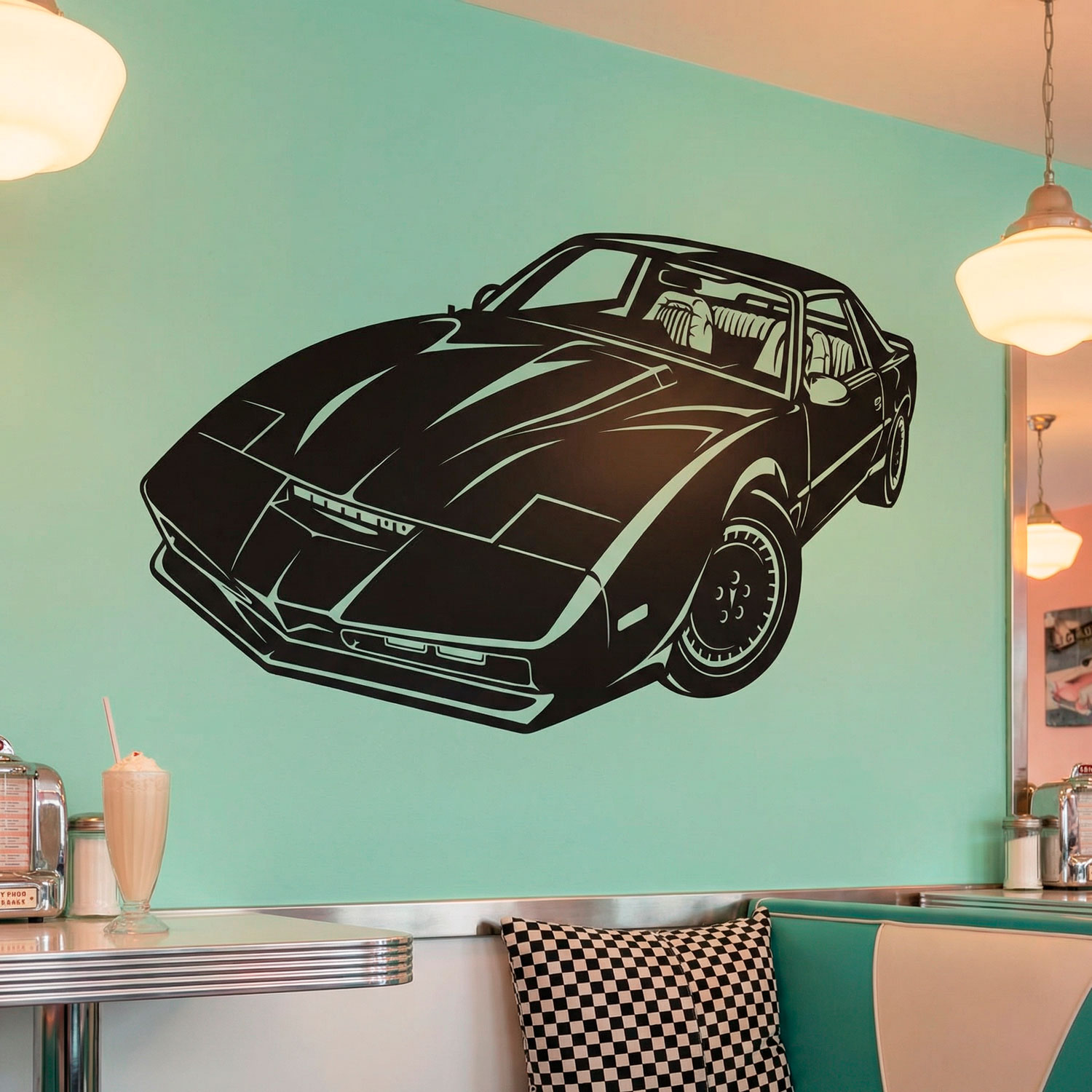 Wall Stickers: Knight Rider Kitt
