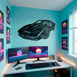 Wall Stickers: Knight Rider Kitt 8