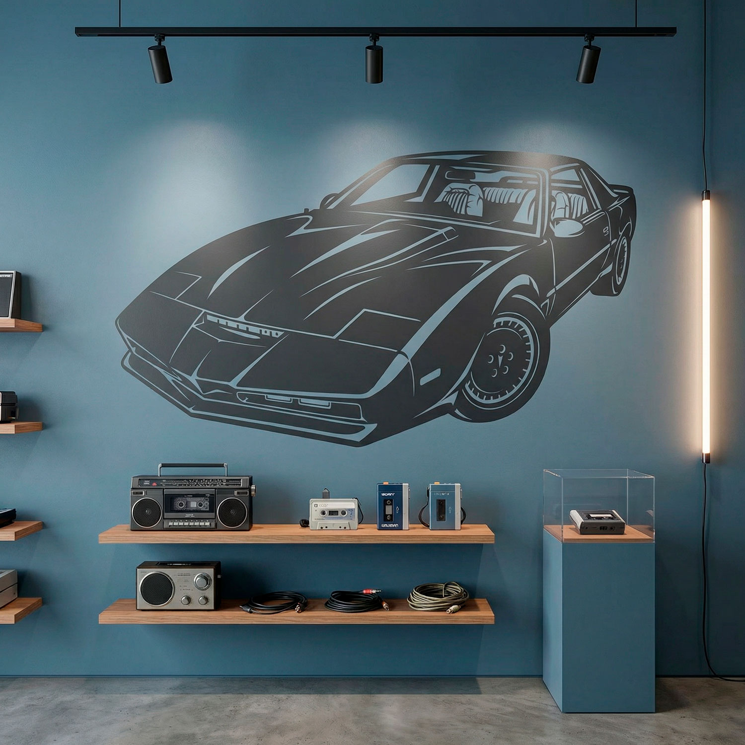 Wall Stickers: Knight Rider Kitt