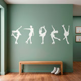 Wall Stickers: Figure skating silhouettes 6