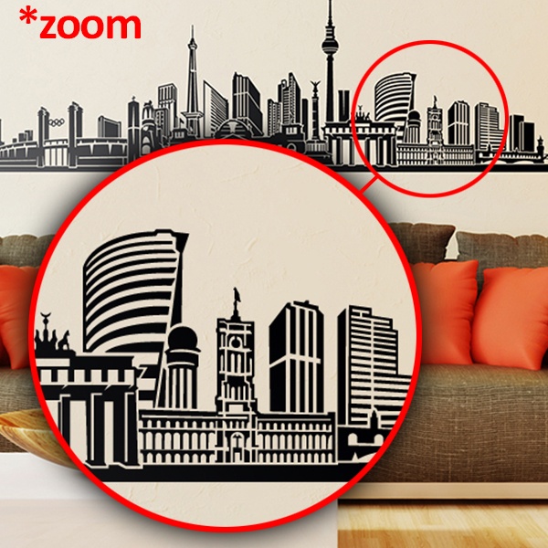 Wall Stickers: Berlin Skyline