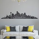 Wall Stickers: Dallas Skyline 2