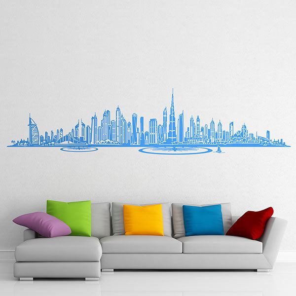 Wall Stickers: Dubai Skyline