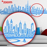 Wall Stickers: Dubai Skyline 4