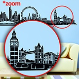 Wall Stickers: London Skyline 4
