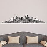 Wall Stickers: Los Angeles Skyline 3