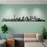 Wall Stickers: Madrid Skyline  11