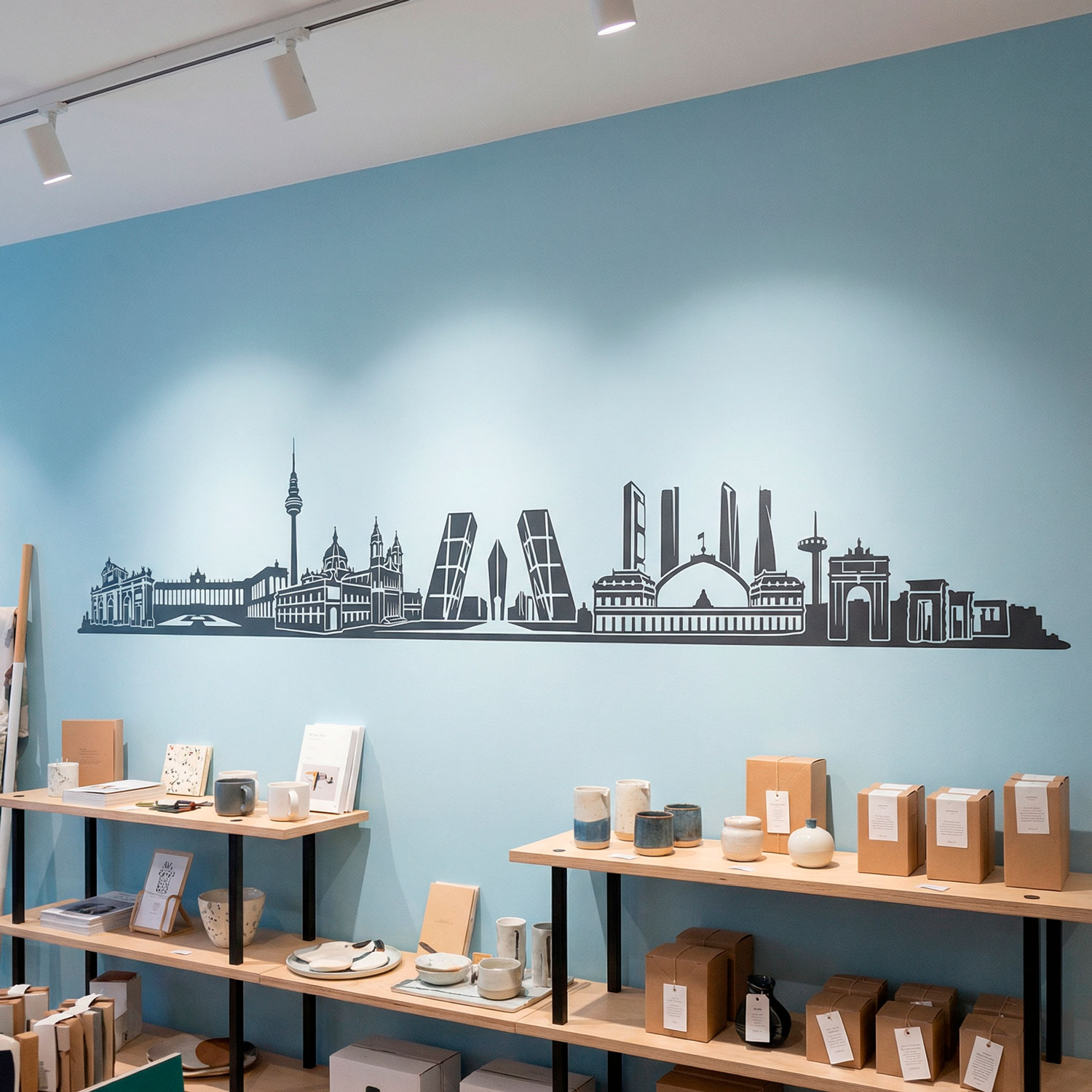 Wall Stickers: Madrid Skyline 