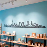 Wall Stickers: Madrid Skyline  13