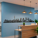 Wall Stickers: Madrid Skyline  15