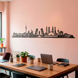 Wall Stickers: Madrid Skyline  19