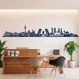 Wall Stickers: Madrid Skyline  20