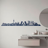 Wall Stickers: Madrid Skyline  6