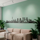 Wall Stickers: Madrid Skyline  8