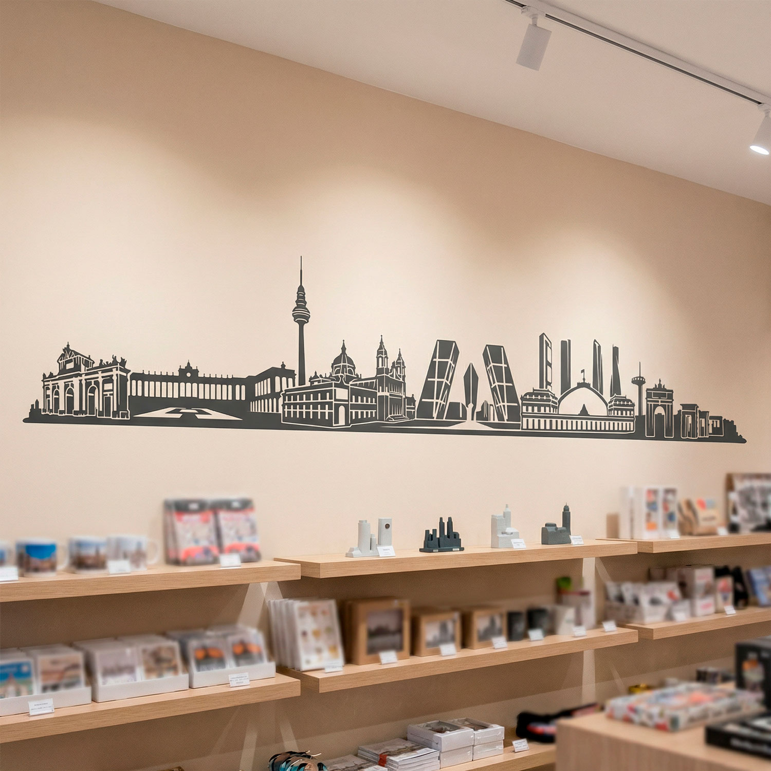 Wall Stickers: Madrid Skyline 