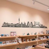 Wall Stickers: Madrid Skyline  10