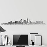 Wall Stickers: Miami Skyline 2