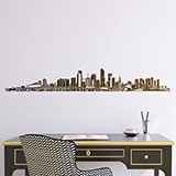 Wall Stickers: Miami Skyline 3