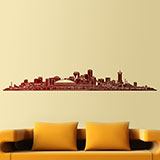 Wall Stickers: New Orleans Skyline 3