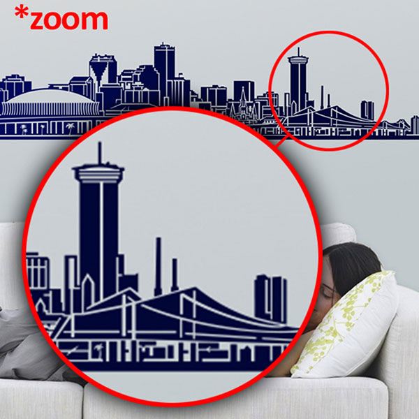 Wall Stickers: New Orleans Skyline