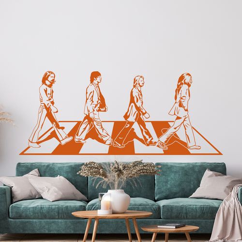 Wall Stickers: Beatles on Abbey Road