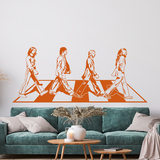 Wall Stickers: Beatles on Abbey Road 4