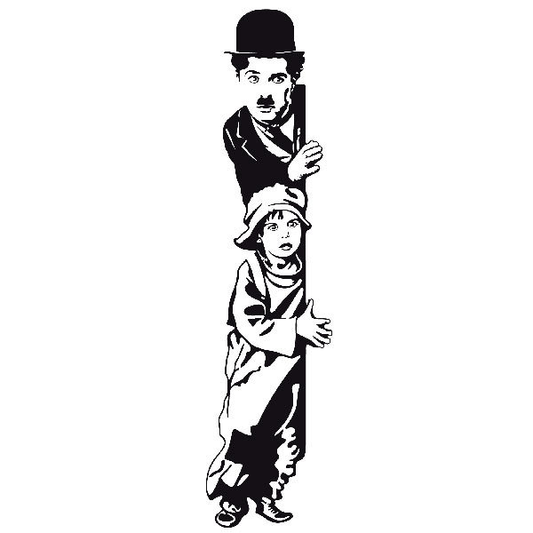 Wall Stickers: Chaplin The Kid