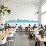 Wall Stickers: Rome Skyline 2018 16