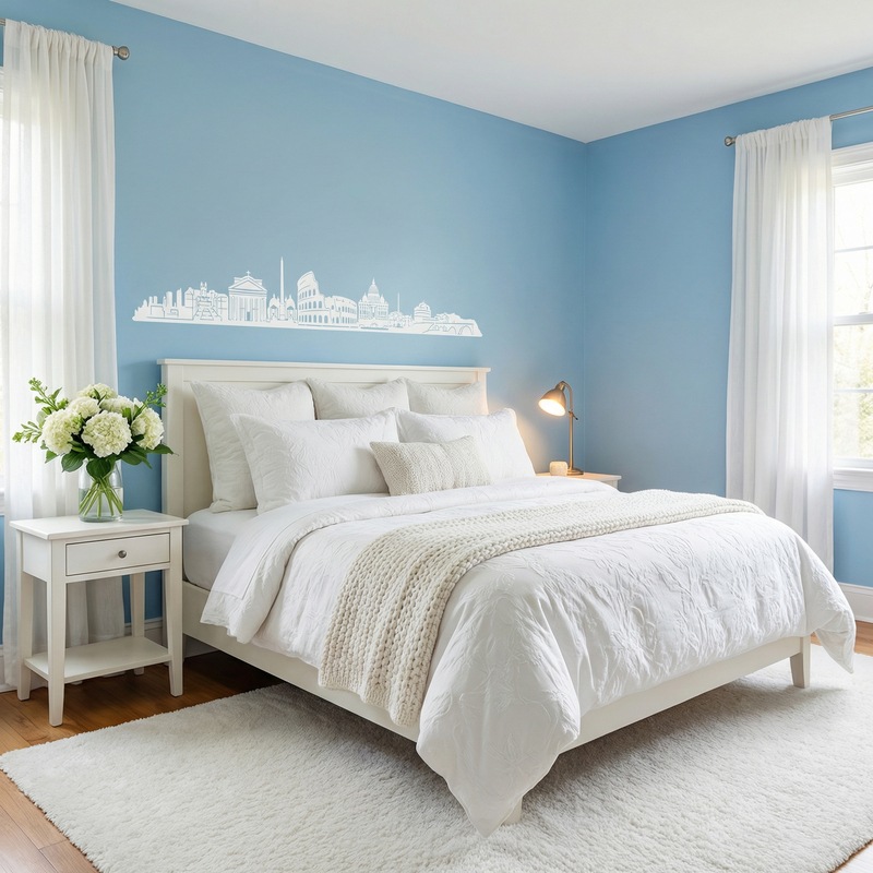 Wall Stickers: Rome Skyline 2018