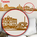 Wall Stickers: Rome Skyline 2018 4