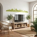 Wall Stickers: Rome Skyline 2018 8