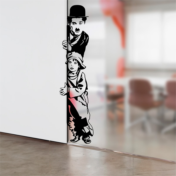 Wall Stickers: Chaplin The Kid