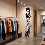 Wall Stickers: Chaplin The Kid 10