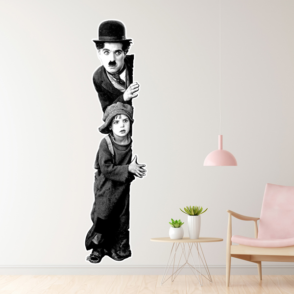 Wall Stickers: Charlot, The Kid