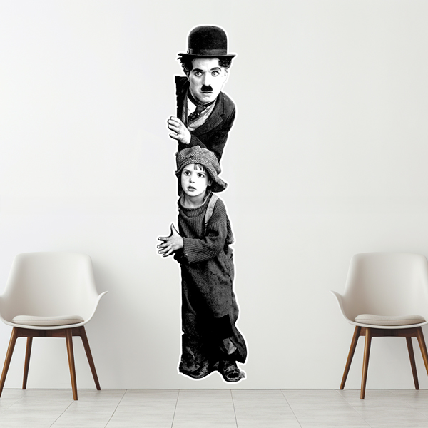 Wall Stickers: Charlot, The Kid